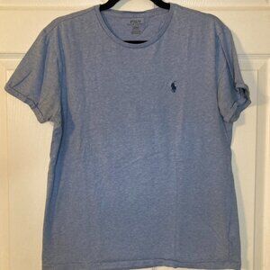 Polo Ralph Lauren Men's Embroidered Logo T-shirt - Light Blue - Size M